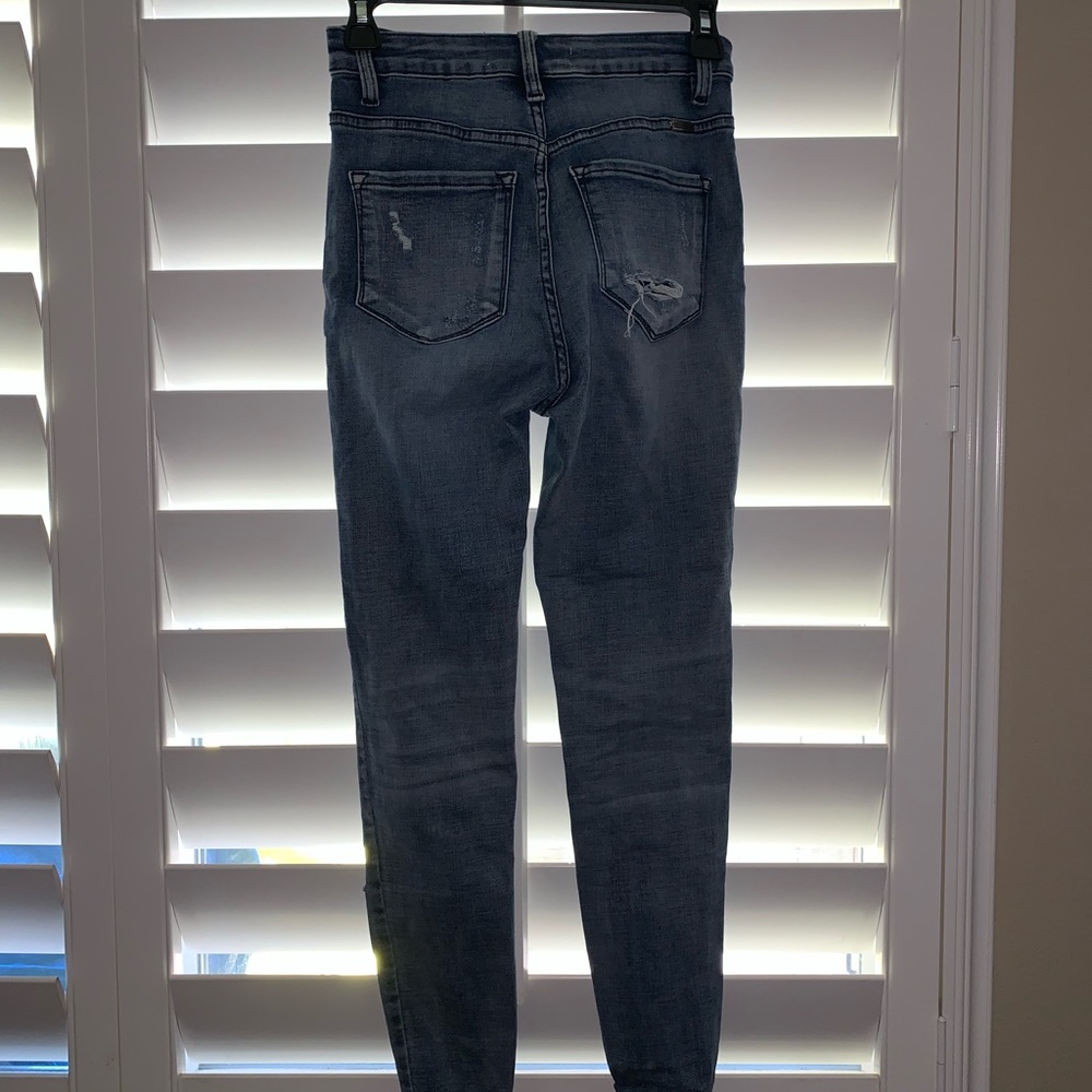 Size 24 Distressed Stretchy Skinny Jean